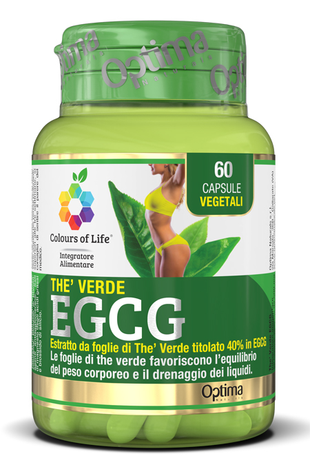 COLOURS OF LIFE THE VERDE EGCG 60 CAPSULE VEGETALI - Farmasanitas 