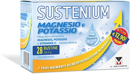SUSTENIUM MAGNESIO POTASSIO 28 BUSTINE PROMO - Farmasanitas 