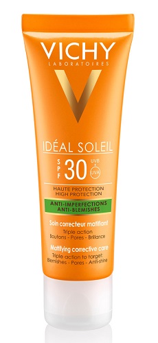 IDEAL SOLEIL VISO ANTI-IMPERF SPF30 50 ML - Farmasanitas 
