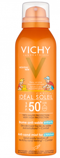 IDEAL SOLEIL ANTI-SAND KIDS SPF50 200 ML - Farmasanitas 