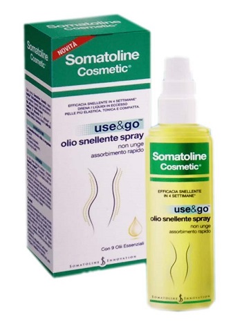 SOMATOLINE COSMETIC SNELLENTE USE & GO OLIO SPRAY 125 ML - Farmasanitas 