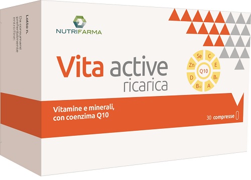 VITA ACTIVE RICARICA 30 COMPRESSE - Farmasanitas 