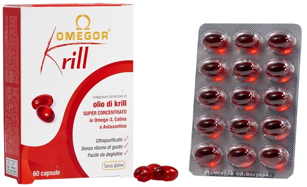OMEGOR KRILL 60 CAPSULE MOLLI - Farmasanitas 
