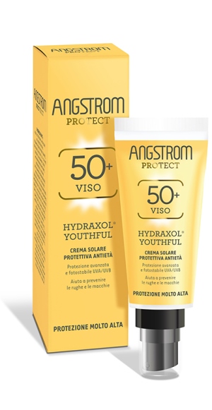 ANGSTROM PROTECT YOUTHFUL TAN CREMA SOLARE ULTRA PROTEZIONE ANTI ETA' 50+ 40 ML - Farmasanitas 