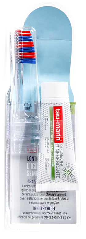 TAU MARIN TAU KIT SPAZZOLINO DURO NEW - Farmasanitas 