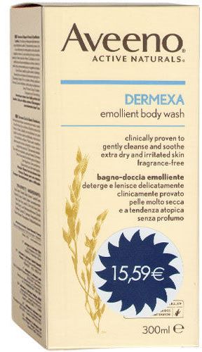 AVEENO DERMEXA BAGNO DOCCIA 300 ML ARTICOLO 90275 - Farmasanitas 
