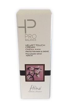 HINO NATURAL SKINCARE PRO BALANCE VELVET TOUCH CREAM CREMA MANI 30 ML - Farmasanitas 