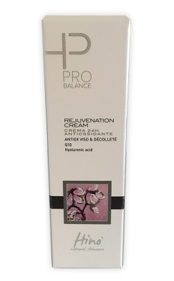 HINO NATURAL SKINCARE PRO BALANCE REJUVENATION CREAM CREMA 24H ANTIOSSIDANTE 50 ML - Farmasanitas 