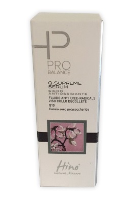 HINO NATURAL SKINCARE PRO BALANCE Q-SUPREME SERUM SIERO ANTIOSSIDANTE 30 ML - Farmasanitas 