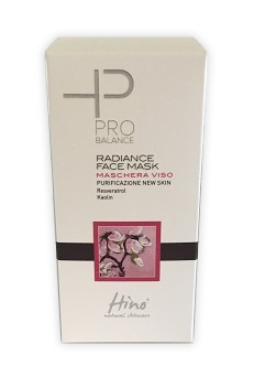 HINO NATURAL SKINCARE PRO BALANCE RADIANCE FACE MASK MASCHERA VISO 50 ML - Farmasanitas 