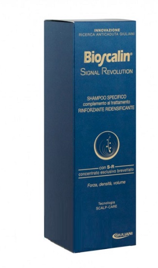 BIOSCALIN SIGNAL REVOLUTION SHAMPOO RINFORZANTE RIDENSIFICANTE 200 ML - Farmasanitas 
