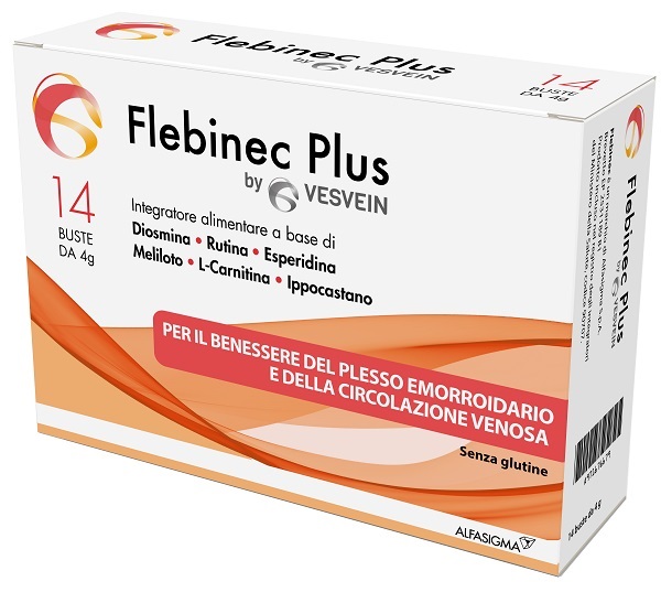 FLEBINEC PLUS 14 BUSTINE 4 G - Farmasanitas 