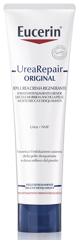 EUCERIN UREAREPAIR ORIGINAL CREMA RIGENERANTE 10% UREA 100 ML TRAVEL SIZE - Farmasanitas 