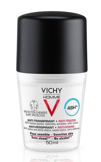 VICHY HOMME DEO ANTI-MACCHIE 50 ML - Farmasanitas 