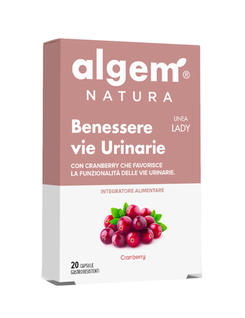 ALGEM LADY BENESSERE VIE URINARIE 20 CAPSULE 710 MG - Farmasanitas 