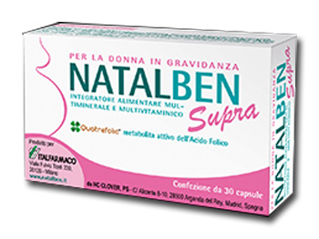 NATALBEN SUPRA 30 CAPSULE MOLLI - Farmasanitas 