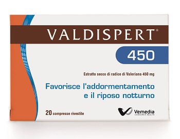 VALDISPERT 20 COMPRESSE 450 MG RIVESTITE - Farmasanitas 