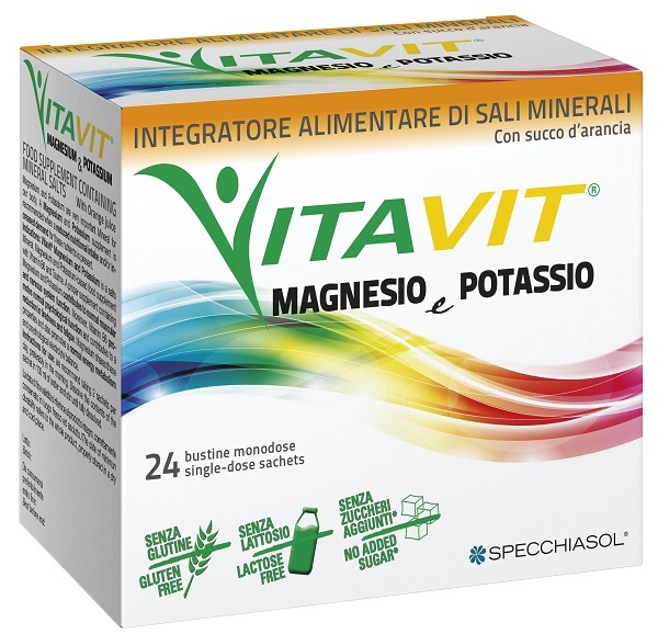 VITAVIT MAGNESIO POTASSIO 24 BUSTINE - Farmasanitas 