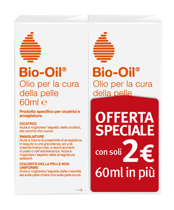 BIO-OIL OLIO PER LA CURA DELLA PELLE 2 X 60 ML - Farmasanitas 