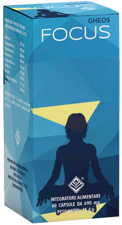 GHEOS FOCUS 60 CAPSULE 690 MG - Farmasanitas 
