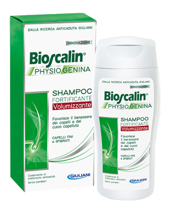 BIOSCALIN PHYSIOGENINA SHAMPOO FORTIFICANTE VOLUMIZZANTE 200 ML - Farmasanitas 