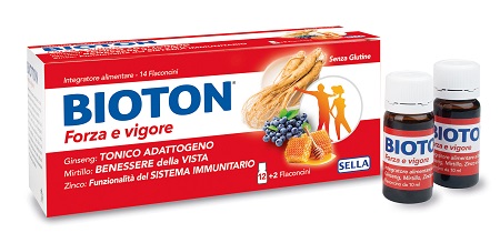 BIOTON GINSENG FORZA VIG 14 FLACONCINI - Farmasanitas 
