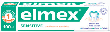 ELMEX DENTIFRICIO SENSITIVE CON FLUORURO AMMINICO 100 ML - Farmasanitas 