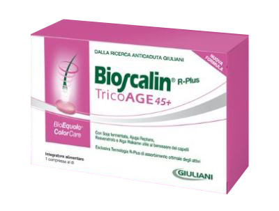 BIOSCALIN TRICOAGE 45+ COMPRESSE 60 COMPRESSE - Farmasanitas 
