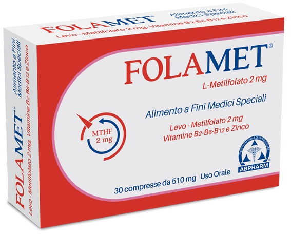 FOLAMET 30 COMPRESSE 500 MG - Farmasanitas 
