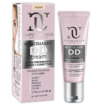 NATUR UNIQUE DD CREAM MEDIUM 40 ML + CORRETTORE 2 ML - Farmasanitas 