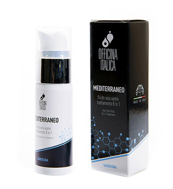 OFFICINA ITALICA FLUIDO VISO UOMO MEDITERRANEO 30 G - Farmasanitas 