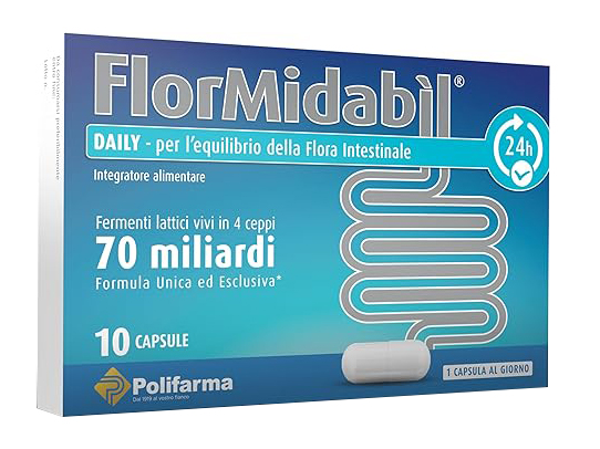 FLORMIDABIL DAILY 10 CAPSULE - Farmasanitas 