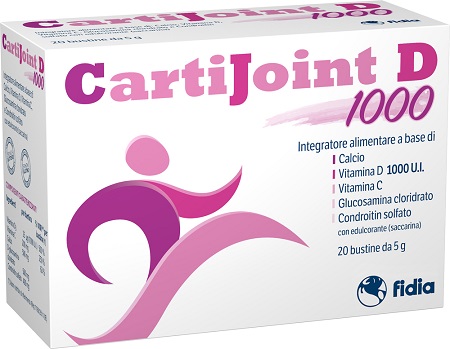 CARTIJOINT D 1000 20 BUSTINE 5 G - Farmasanitas 
