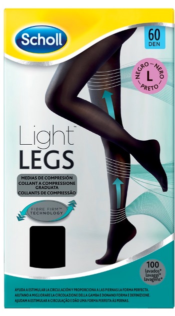 SCHOLL LIGHTLEGS 60 DENARI TAGLIA L COLORE NERO 1 PAIO - Farmasanitas 