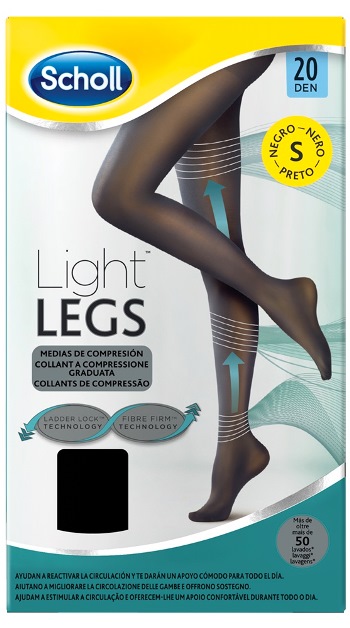 SCHOLL LIGHTLEGS 20 DENARI TAGLIA S COLORE NERO 1 PAIO - Farmasanitas 