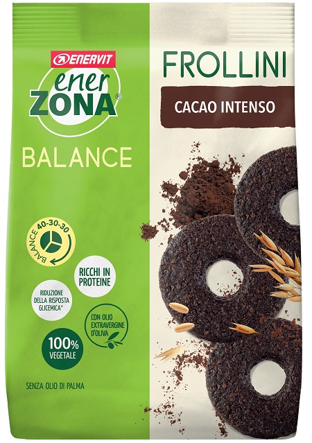 ENERZONA FROLLINI GUSTO FONDENTE INTENSO 250 G - Farmasanitas 