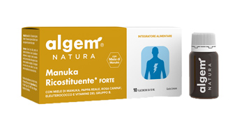 ALGEM MANUKA RICOSTITUENTE FORTE 10 FLACONCINI 10 ML - Farmasanitas 