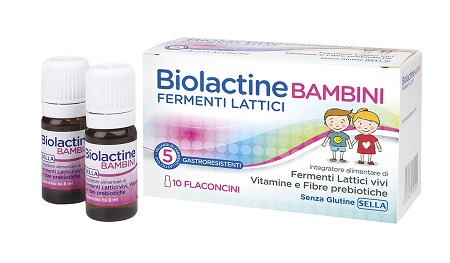 BIOLACTINE BAMBINI 10 FLACONCINI 8 ML - Farmasanitas 