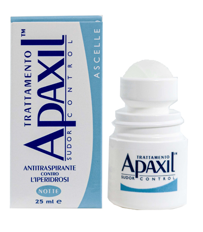APAXIL SUDOR CONTROL ASCELLE NOTTE 25 ML - Farmasanitas 