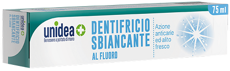 UNIDEA DENTIFRICIO SBIANCANTE 75 ML - Farmasanitas 