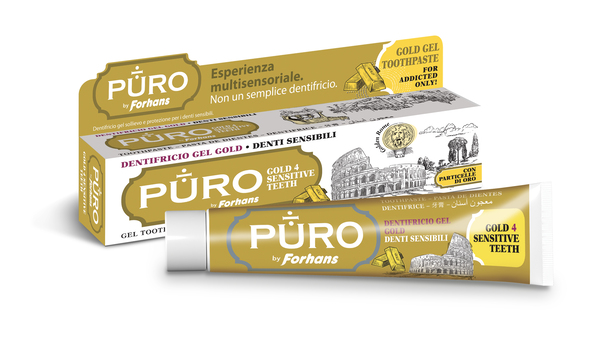 FORHANS GOLD4WHITE DENTIFRICIO 75 ML - Farmasanitas 