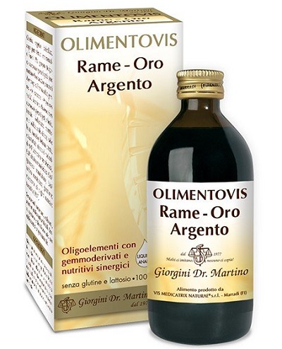 RAME ORO ARGENTO OLIMENTOVIS 200 ML - Farmasanitas 