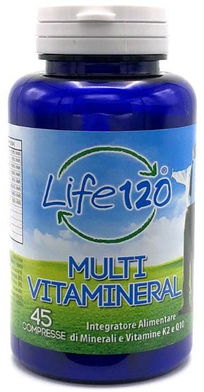 LIFE 120 MULTIVITAMINERAL 45 COMPRESSE - Farmasanitas 
