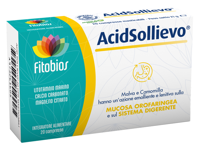 ACID SOLLIEVO 20 COMPRESSE - Farmasanitas 