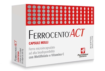 FERROCENTO ACT 30 CAPSULE MOLLI - Farmasanitas 
