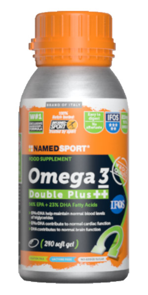 OMEGA 3 DOUBLE PLUS++ 240 CAPSULE SOFTGEL - Farmasanitas 