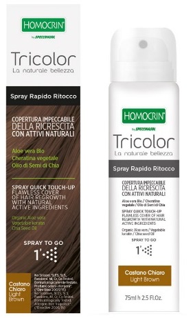 TRICOLOR SPRAY RITOCCO CASTANO CHIARO 75 ML - Farmasanitas 