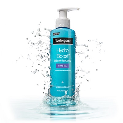 NEUTROGENA HYDRO BOOST LATTE GEL DETERGENTE 200 ML - Farmasanitas 