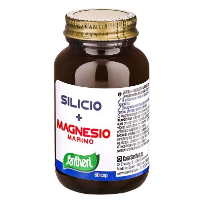 SILICIO + MAGNESIO MARINO 60 CAPSULE 28 G - Farmasanitas 