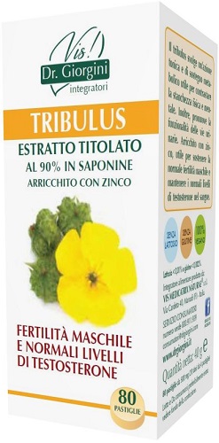 TRIBULUS ESTRATTO TITOLATO 80 PASTIGLIE - Farmasanitas 